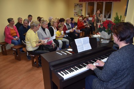 Wernisaż wystawy świątecznej